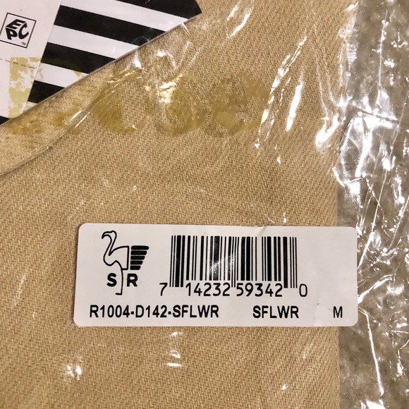 Free People X Sandrine Rose Oversized Empire Jean Jacket In Cream. NWT! Sz M & L - Picture 7 of 16